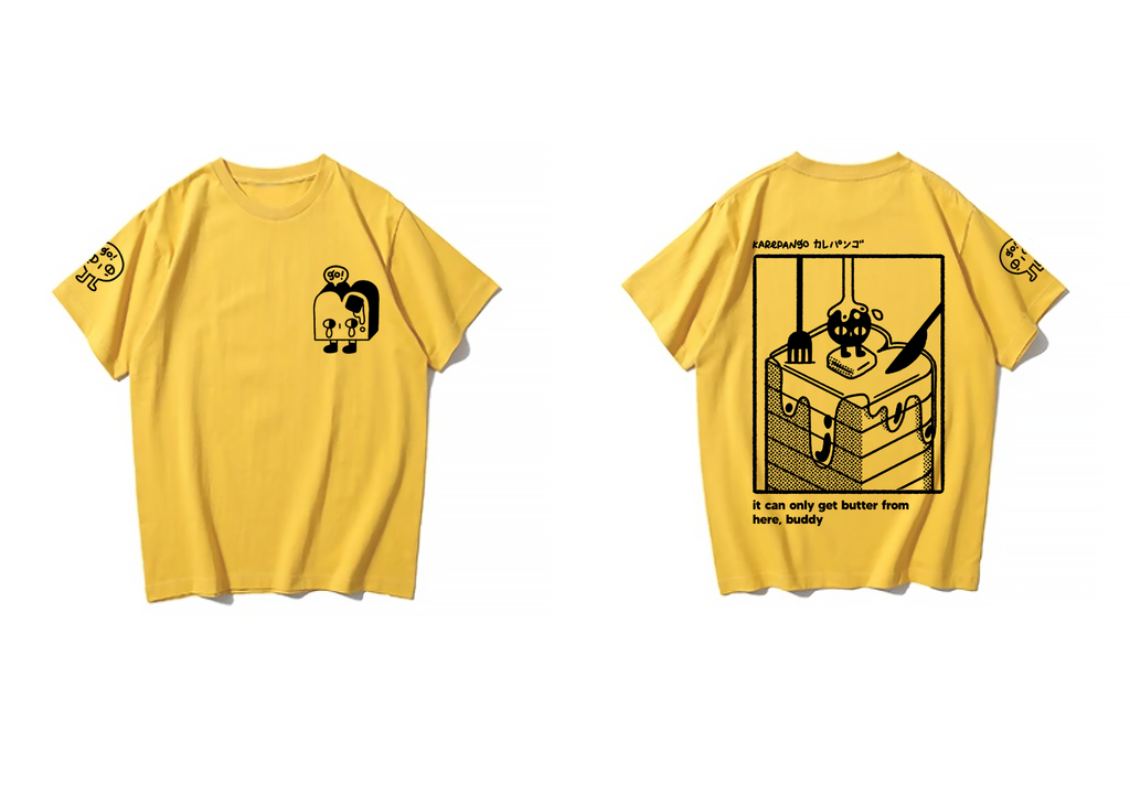 PAN: Screenprinted short sleeve t-shirt